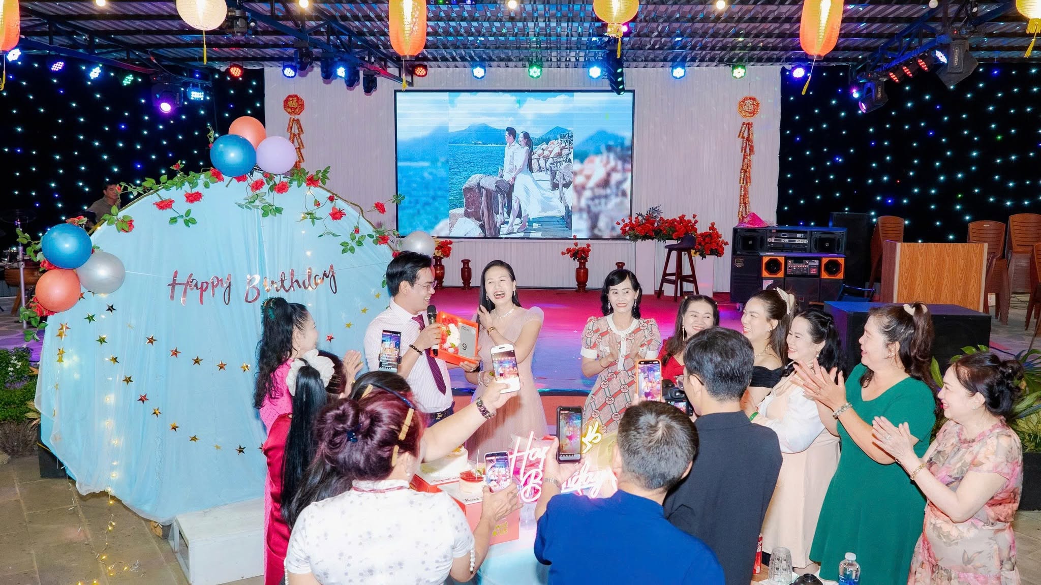 Tiệc sinh nhật và sự kiện tại Đồng Gió